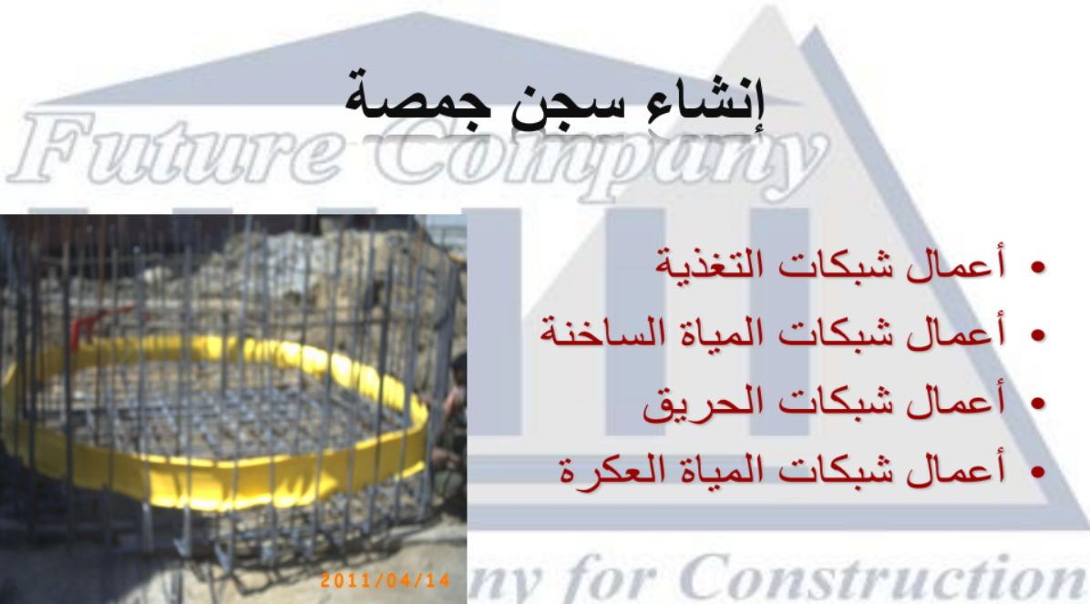 مشروع انشاء سجن بمدينة جمصة